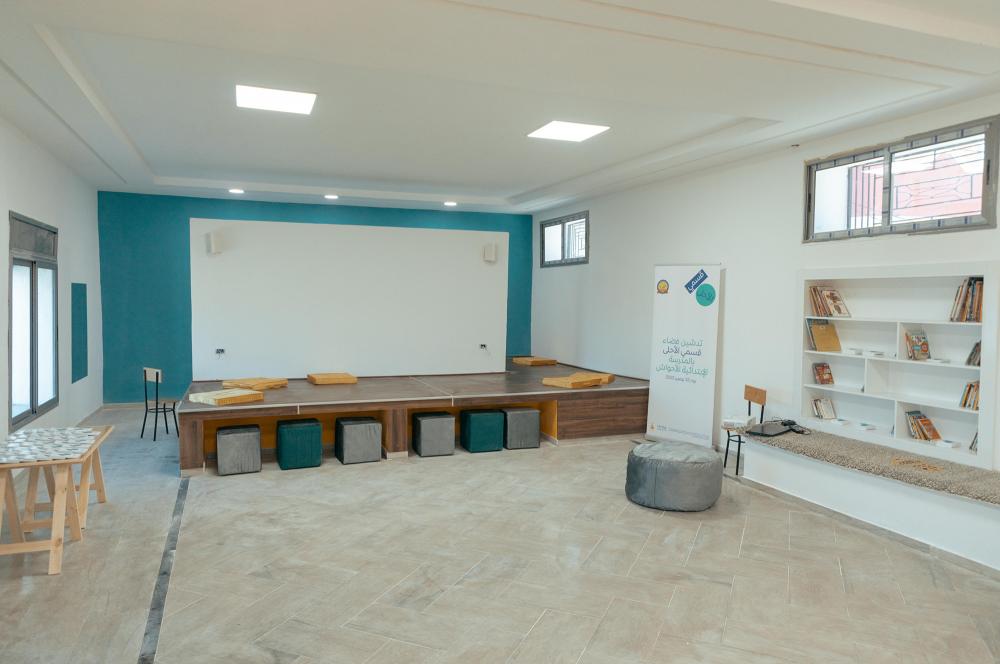 Qismi al Ahla, Al Ahwech primary school - Feriana / Kasserine, 2022-2023, Inauguration of the space.