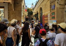 Heritage Discovery workshop in the medina with the association Edifices et Mémoires, June 2022
