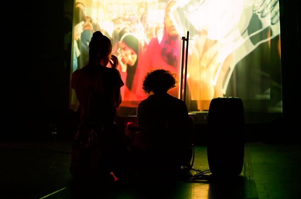 Behind your Eyeballs de Salma Said & Miriam Coretta Schulte,  Festival Tashweesh, septembre 2022.